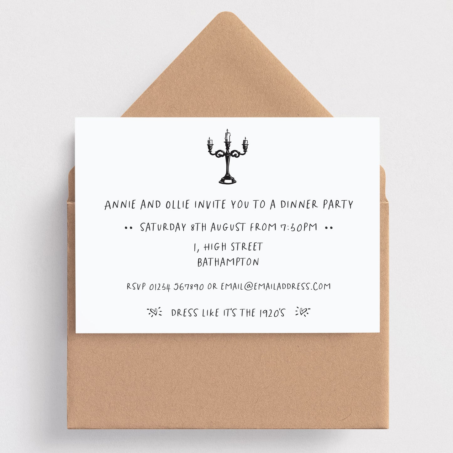 Dinner Party Invitations