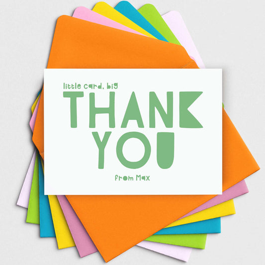 Big Thank You Note Cards