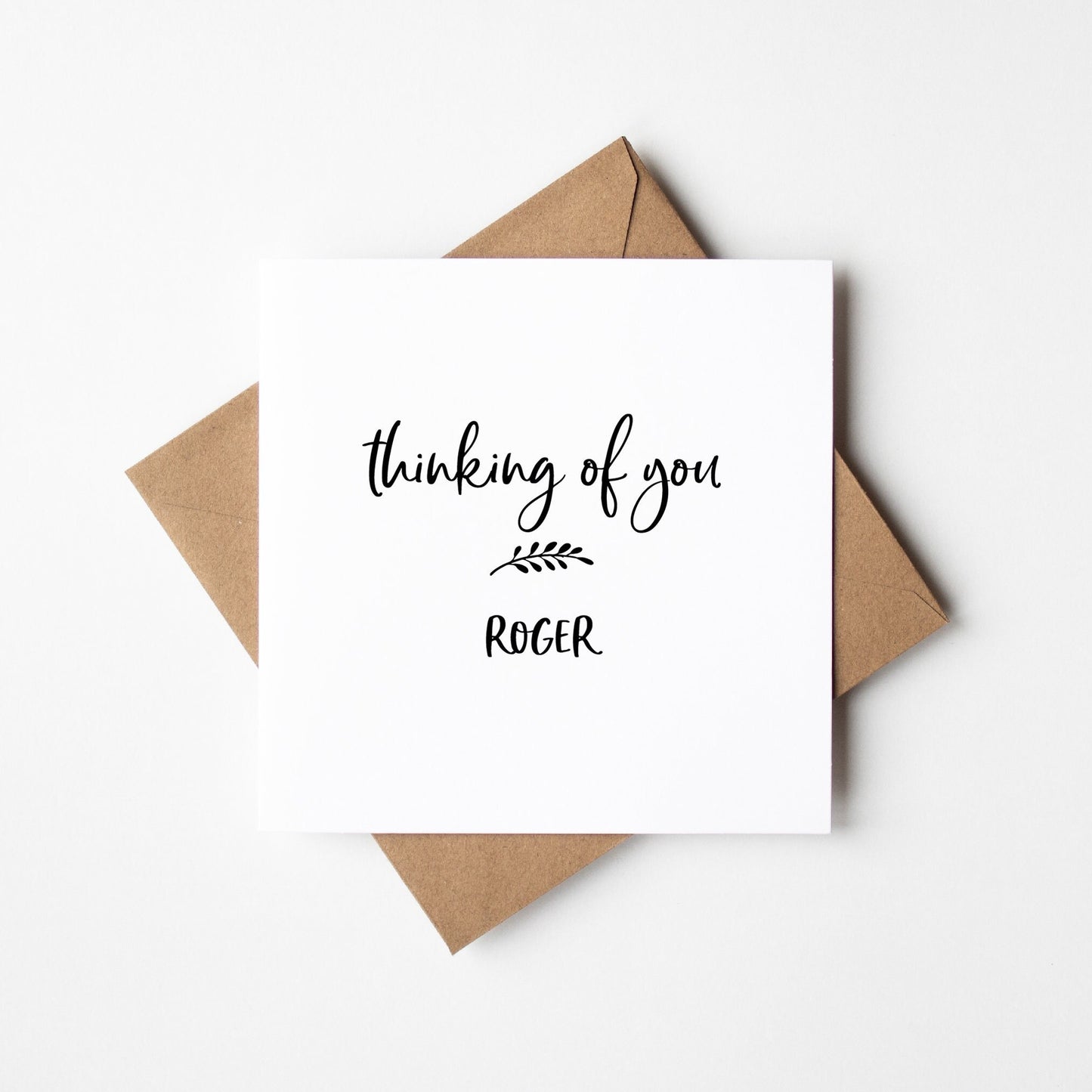 Thinking Of You Card • Personalised Sorry For Your Loss • Sympathy Card •