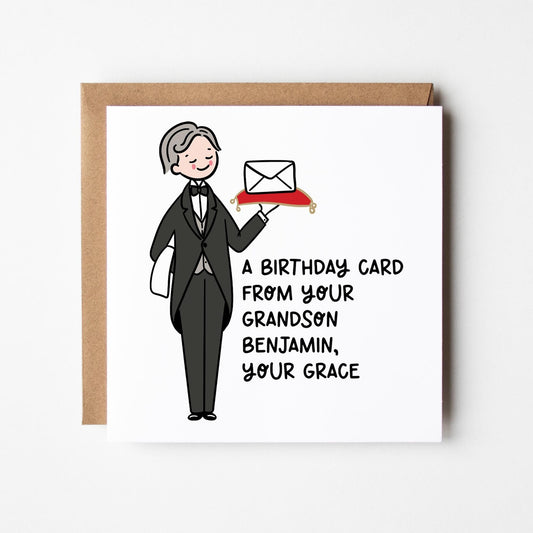 Funny Grandparent Birthday Card • Personalised Birthday Card For Granny • Birthday Card for Nanny •  Birthday Card for Nanna • Grandma