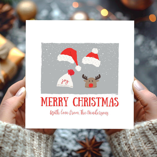 Pack of 10 Christmas Cards • Cracking Christmas Card • Christmas Crackers Personalised Christmas Cards • Multipack of Christmas Cards