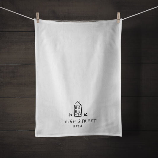 New Home Tea Towel - Personalised New Home Gift