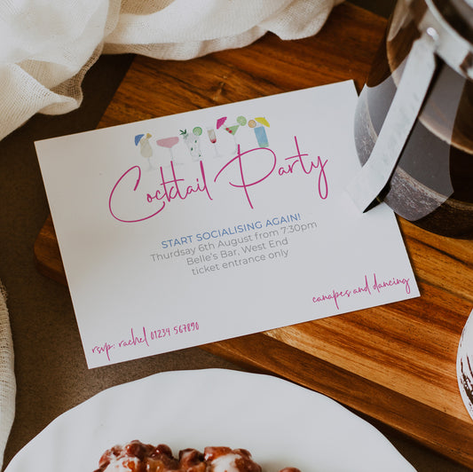Cocktail Party Invitations